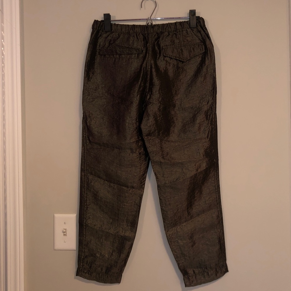 J. Crew Army Green Capri Pants - Picture 2 of 5